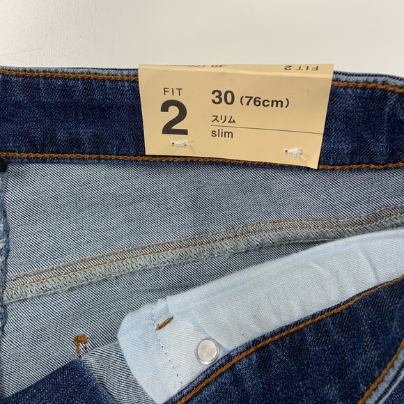 Muji Stretch Denim Jeans Size 30 34 Inseam - Picture 3 of 4
